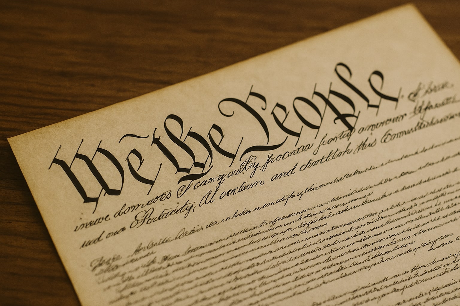 Constitution document